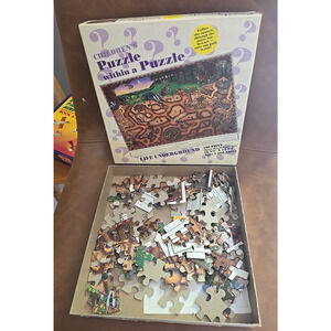 VTG 1993 Life Underground 100 Piece Children's Jigsaw Puzzle 16 1/4" x 11 1/2"
